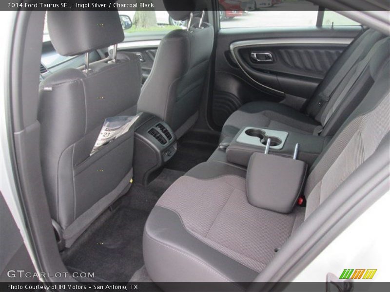 Ingot Silver / Charcoal Black 2014 Ford Taurus SEL