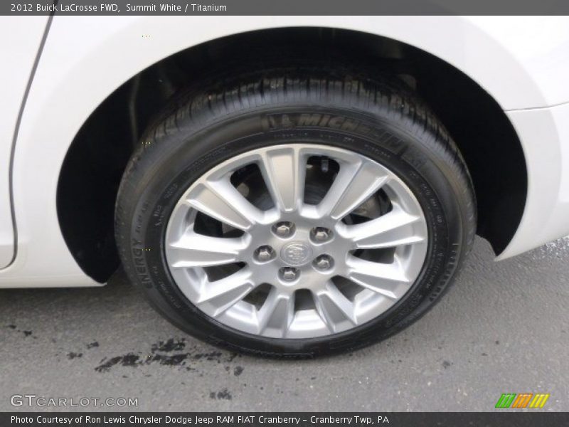 Summit White / Titanium 2012 Buick LaCrosse FWD