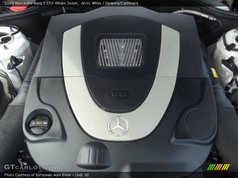 Arctic White / Savanna/Cashmere 2009 Mercedes-Benz S 550 4Matic Sedan