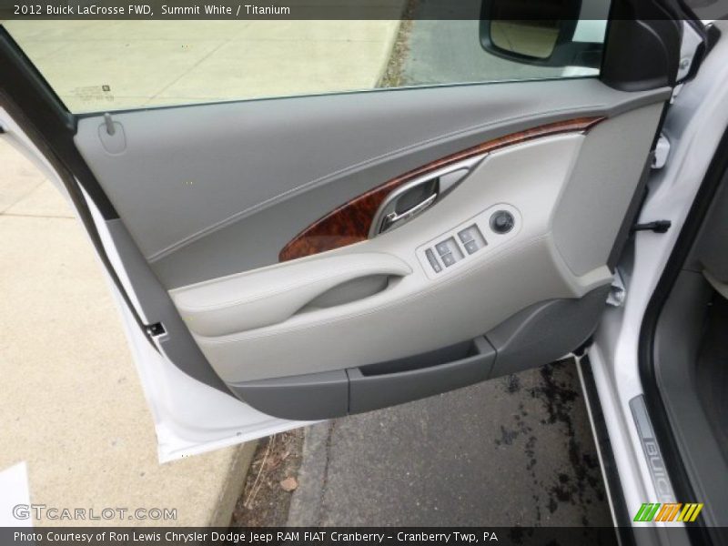Summit White / Titanium 2012 Buick LaCrosse FWD