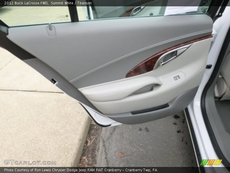 Summit White / Titanium 2012 Buick LaCrosse FWD