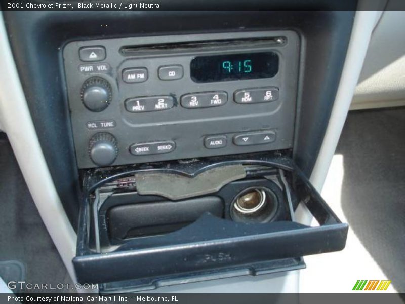 Black Metallic / Light Neutral 2001 Chevrolet Prizm