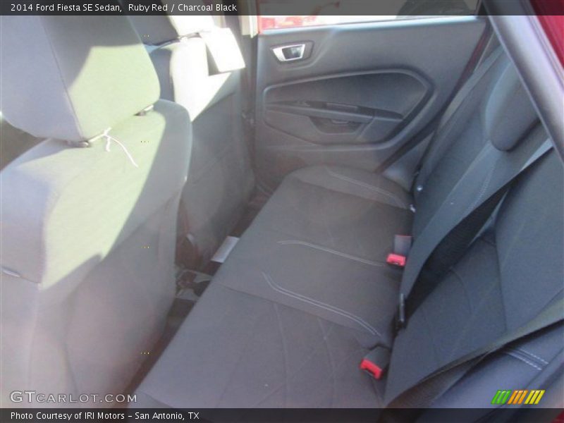 Ruby Red / Charcoal Black 2014 Ford Fiesta SE Sedan
