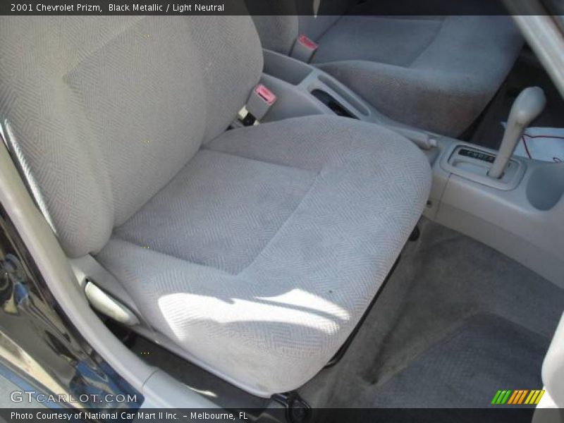 Black Metallic / Light Neutral 2001 Chevrolet Prizm