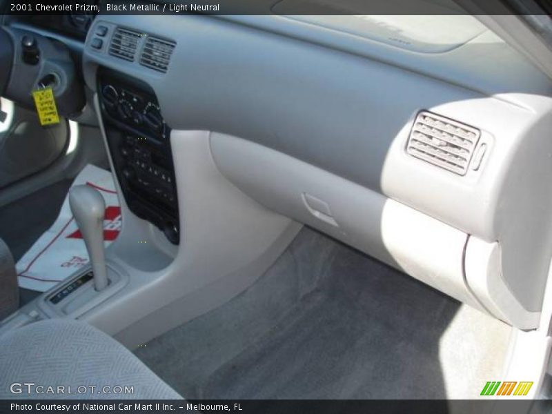 Black Metallic / Light Neutral 2001 Chevrolet Prizm