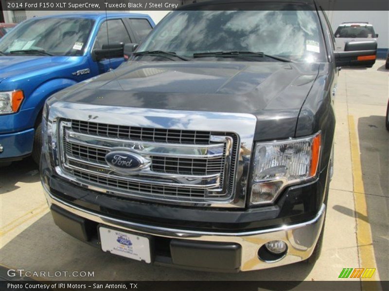 Tuxedo Black / Steel Grey 2014 Ford F150 XLT SuperCrew