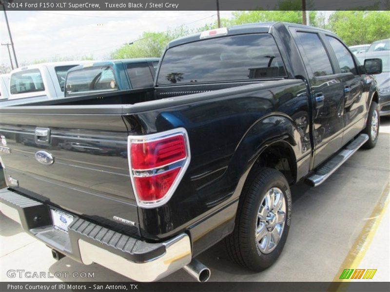 Tuxedo Black / Steel Grey 2014 Ford F150 XLT SuperCrew