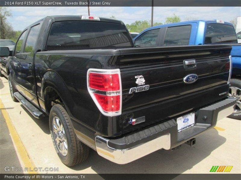 Tuxedo Black / Steel Grey 2014 Ford F150 XLT SuperCrew