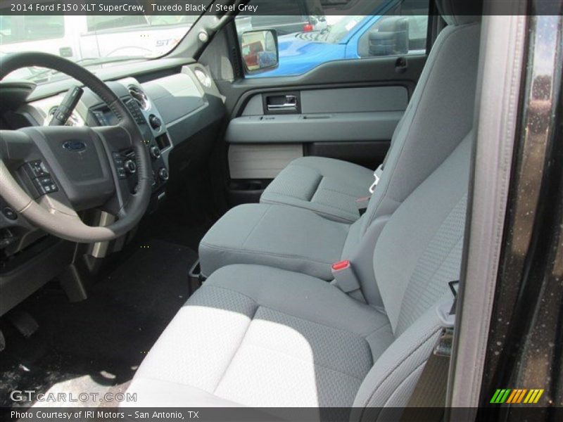 Tuxedo Black / Steel Grey 2014 Ford F150 XLT SuperCrew