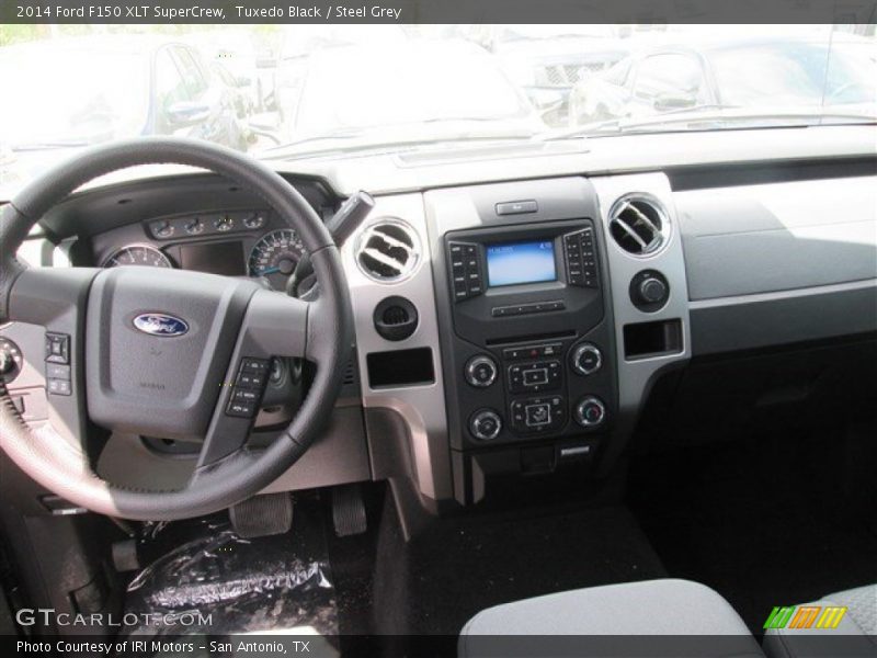 Tuxedo Black / Steel Grey 2014 Ford F150 XLT SuperCrew