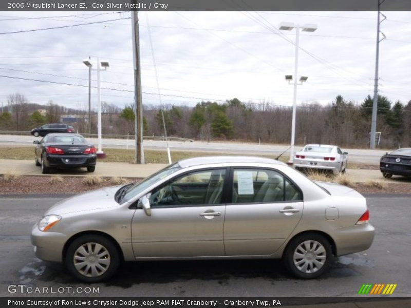 Cool Silver Metallic / Gray 2006 Mitsubishi Lancer ES