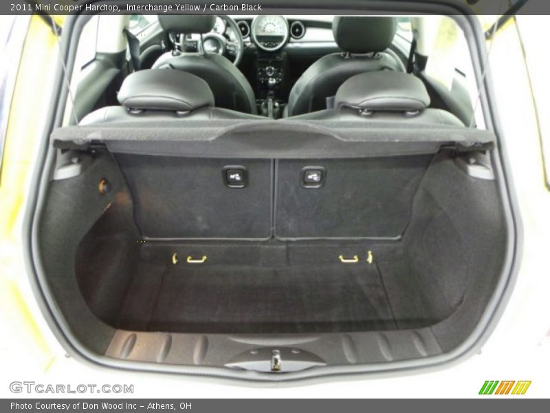 Interchange Yellow / Carbon Black 2011 Mini Cooper Hardtop