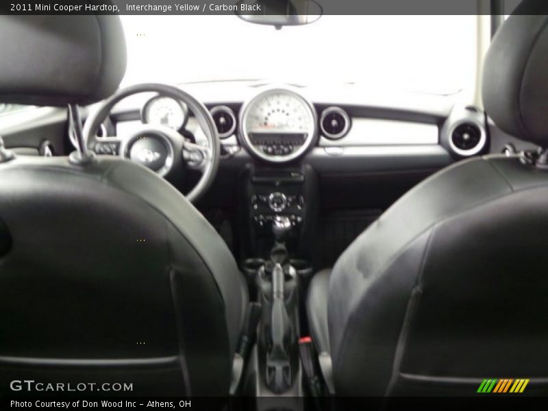 Interchange Yellow / Carbon Black 2011 Mini Cooper Hardtop