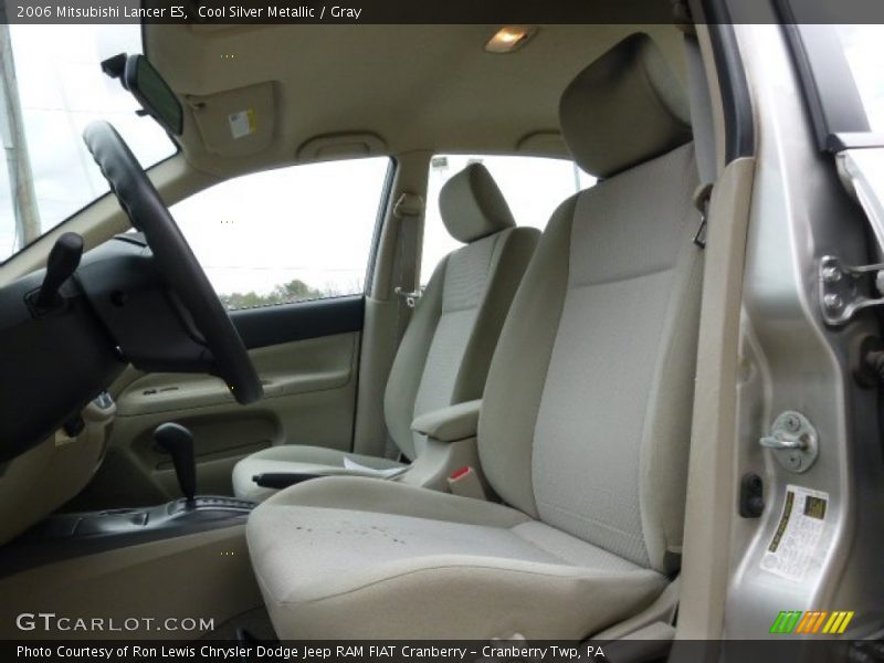 Cool Silver Metallic / Gray 2006 Mitsubishi Lancer ES