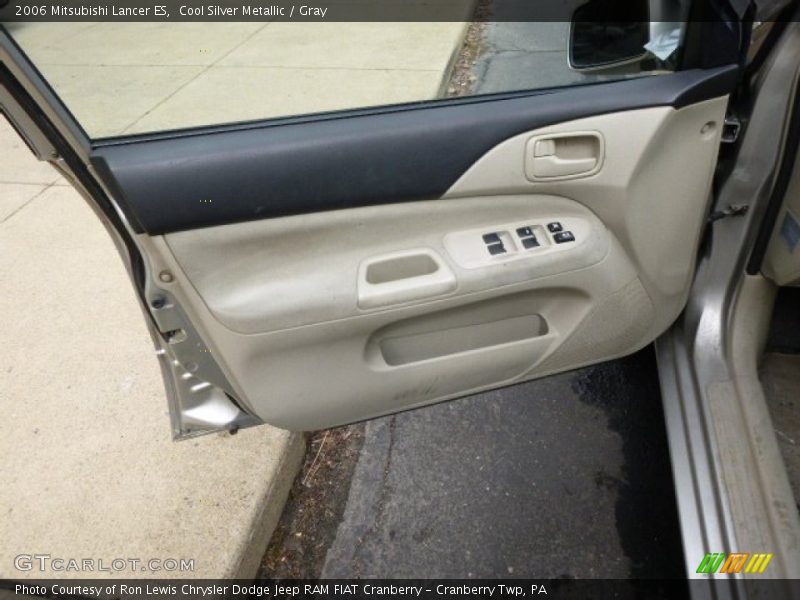 Cool Silver Metallic / Gray 2006 Mitsubishi Lancer ES