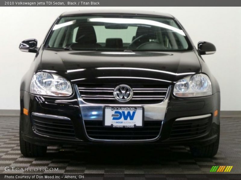 Black / Titan Black 2010 Volkswagen Jetta TDI Sedan