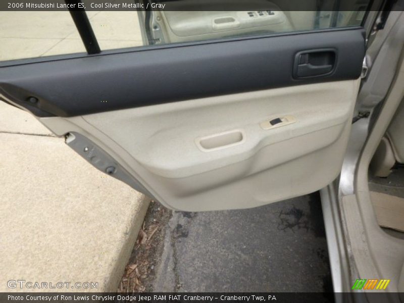 Cool Silver Metallic / Gray 2006 Mitsubishi Lancer ES
