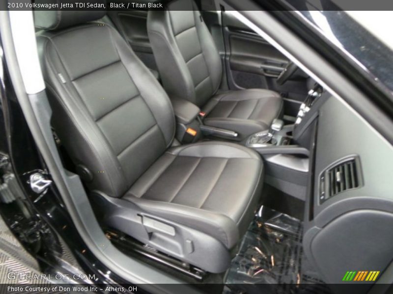 Black / Titan Black 2010 Volkswagen Jetta TDI Sedan