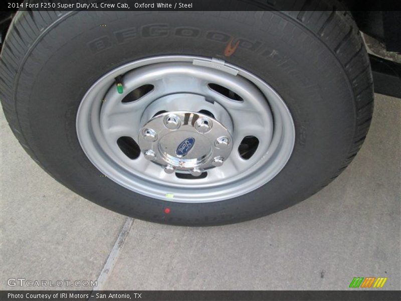 Oxford White / Steel 2014 Ford F250 Super Duty XL Crew Cab