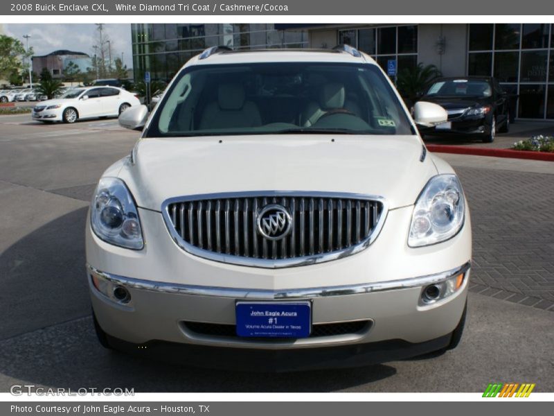 White Diamond Tri Coat / Cashmere/Cocoa 2008 Buick Enclave CXL