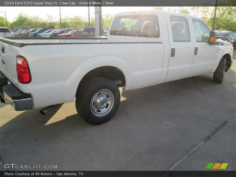 Oxford White / Steel 2014 Ford F250 Super Duty XL Crew Cab