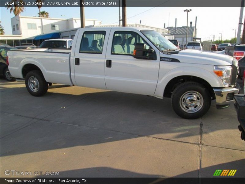 Oxford White / Steel 2014 Ford F250 Super Duty XL Crew Cab