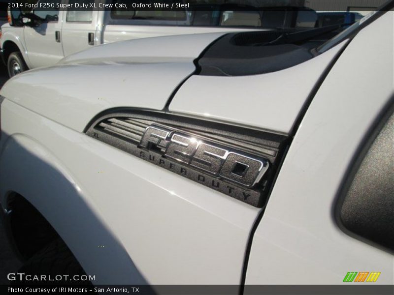 Oxford White / Steel 2014 Ford F250 Super Duty XL Crew Cab