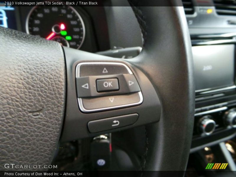 Black / Titan Black 2010 Volkswagen Jetta TDI Sedan