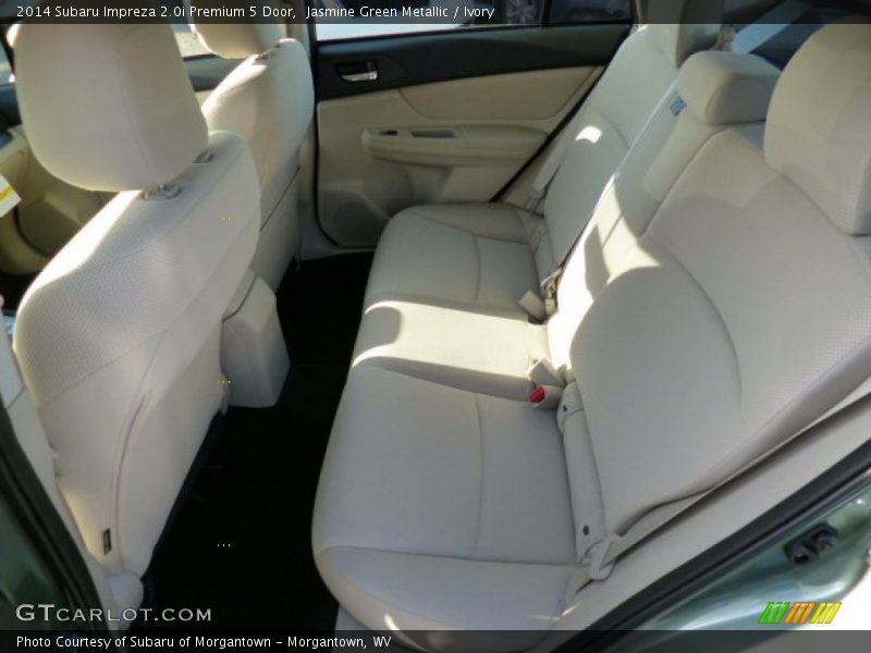 Jasmine Green Metallic / Ivory 2014 Subaru Impreza 2.0i Premium 5 Door