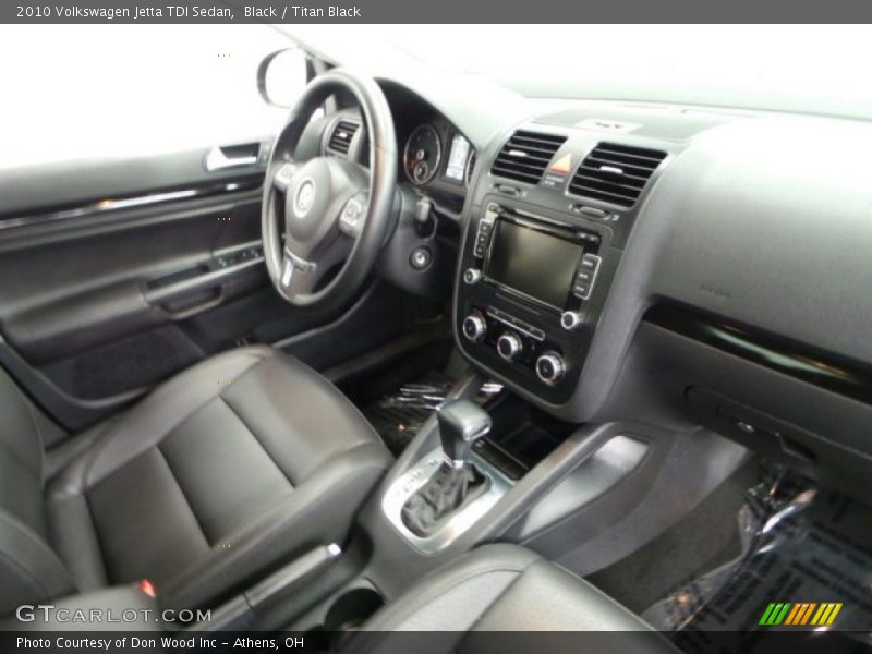 Black / Titan Black 2010 Volkswagen Jetta TDI Sedan