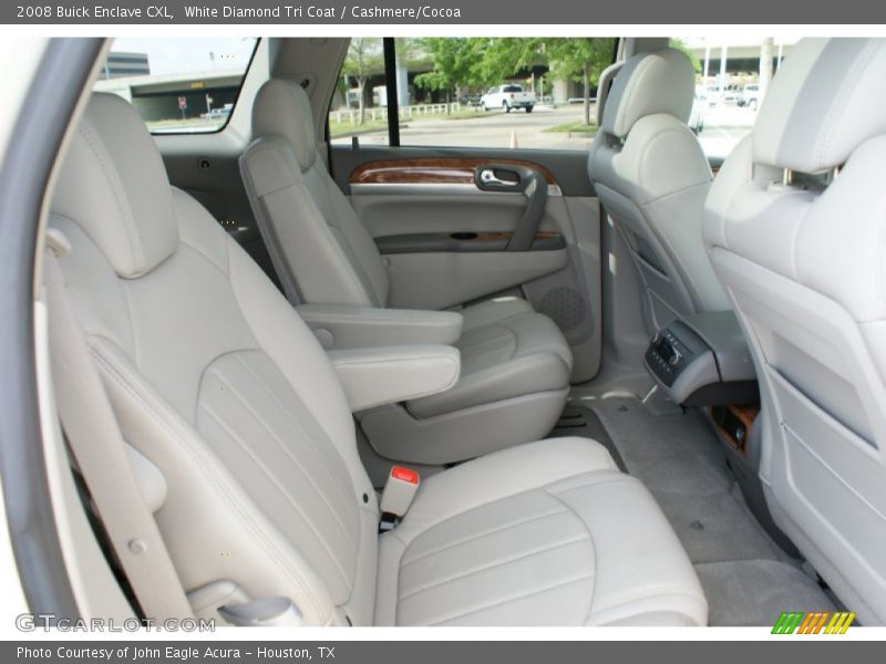 White Diamond Tri Coat / Cashmere/Cocoa 2008 Buick Enclave CXL