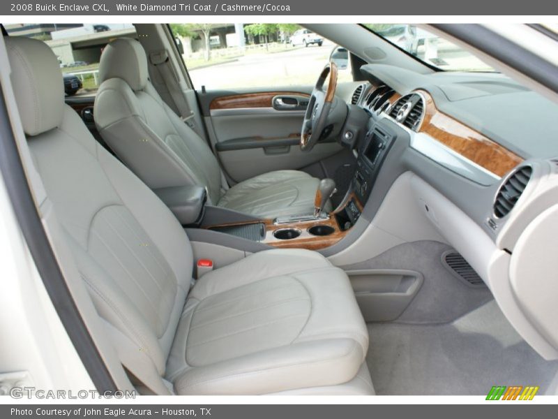 White Diamond Tri Coat / Cashmere/Cocoa 2008 Buick Enclave CXL