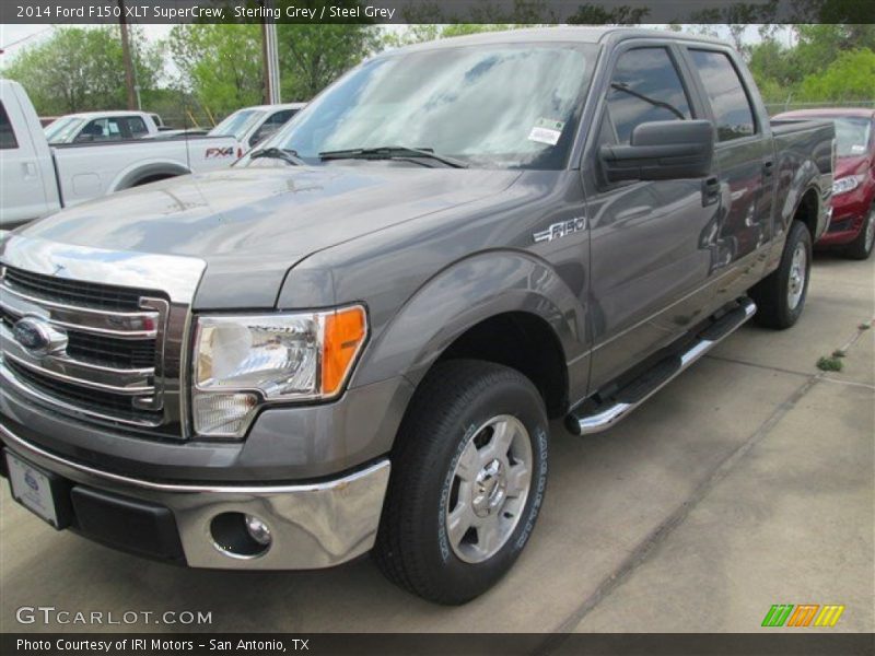 Sterling Grey / Steel Grey 2014 Ford F150 XLT SuperCrew