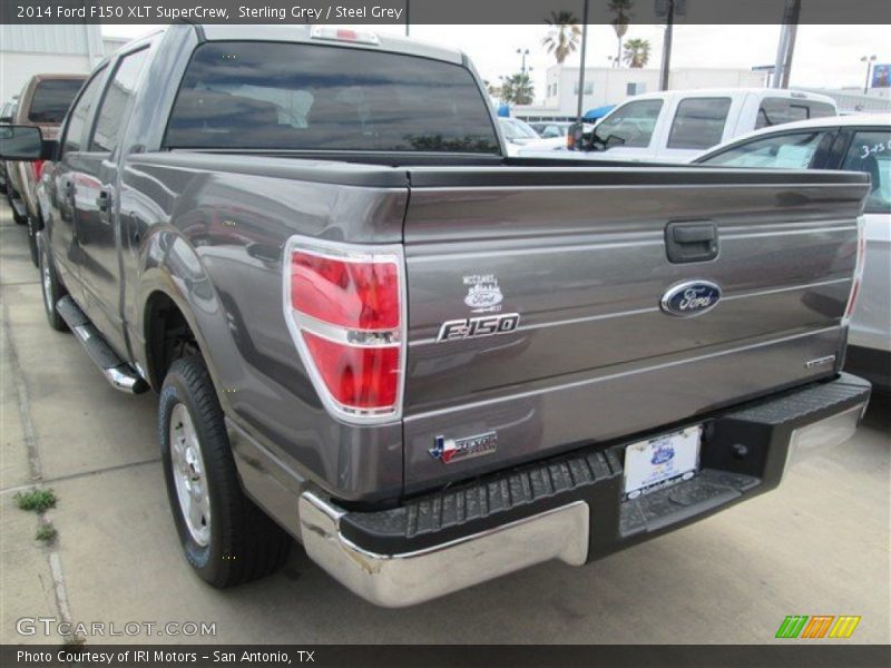 Sterling Grey / Steel Grey 2014 Ford F150 XLT SuperCrew