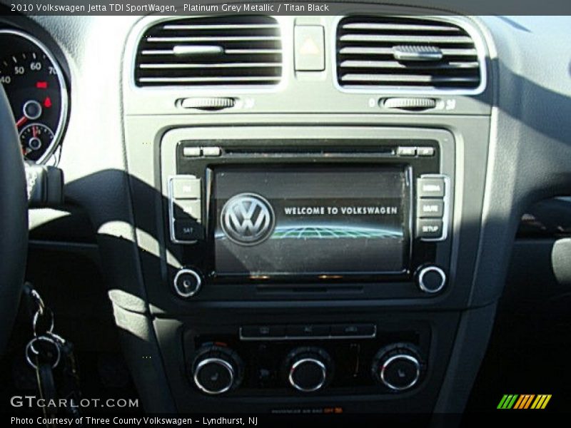 Platinum Grey Metallic / Titan Black 2010 Volkswagen Jetta TDI SportWagen