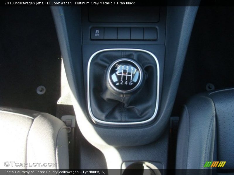 Platinum Grey Metallic / Titan Black 2010 Volkswagen Jetta TDI SportWagen