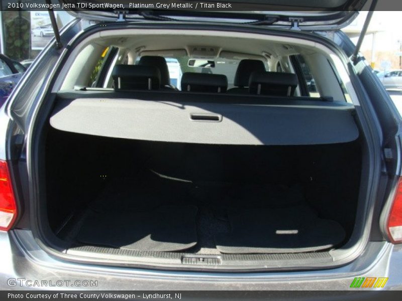 Platinum Grey Metallic / Titan Black 2010 Volkswagen Jetta TDI SportWagen