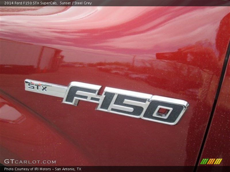 Sunset / Steel Grey 2014 Ford F150 STX SuperCab