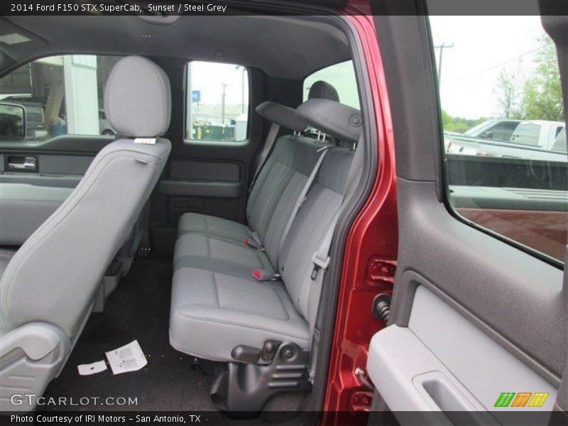 Sunset / Steel Grey 2014 Ford F150 STX SuperCab