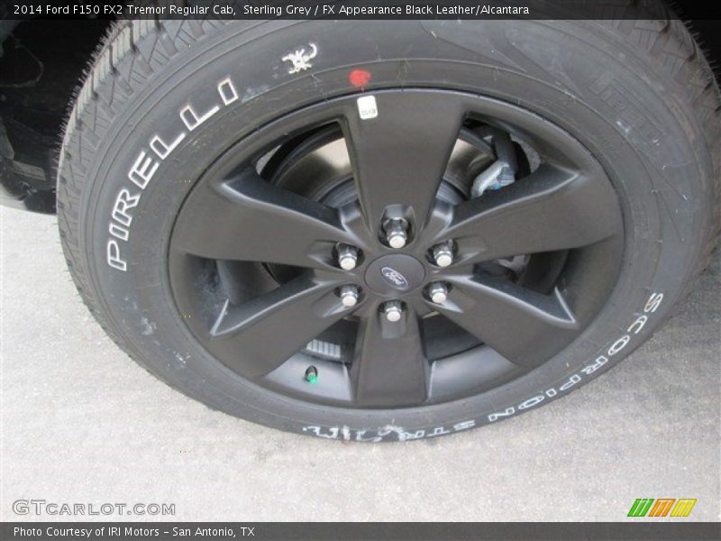 Sterling Grey / FX Appearance Black Leather/Alcantara 2014 Ford F150 FX2 Tremor Regular Cab
