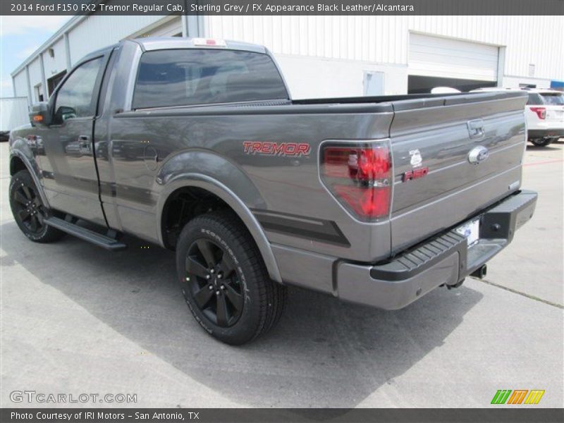 Sterling Grey / FX Appearance Black Leather/Alcantara 2014 Ford F150 FX2 Tremor Regular Cab