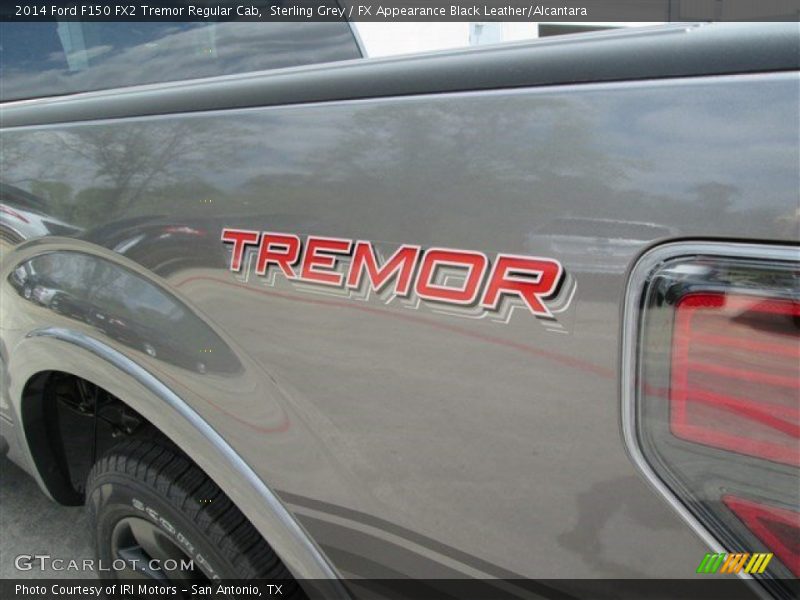 Sterling Grey / FX Appearance Black Leather/Alcantara 2014 Ford F150 FX2 Tremor Regular Cab