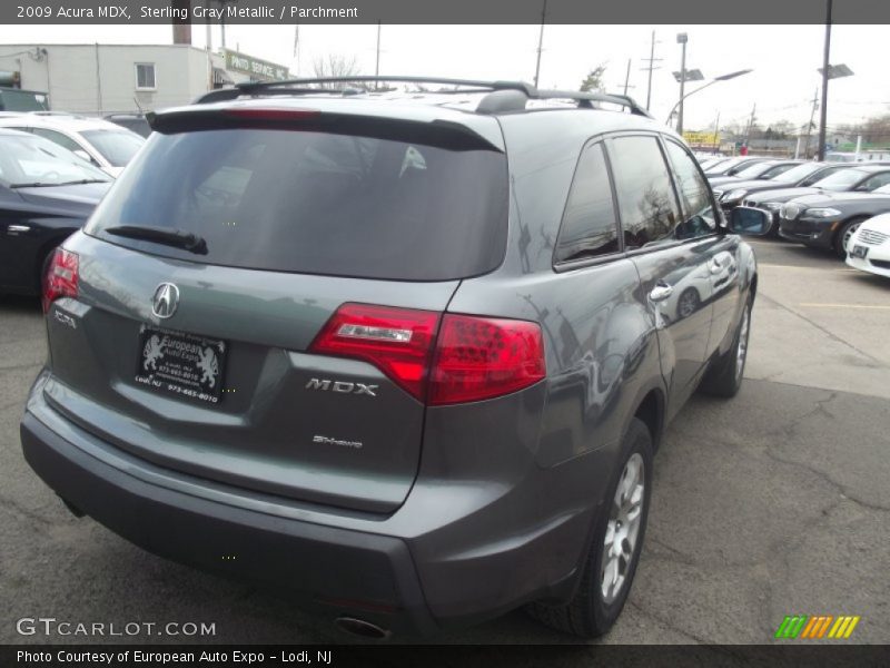 Sterling Gray Metallic / Parchment 2009 Acura MDX