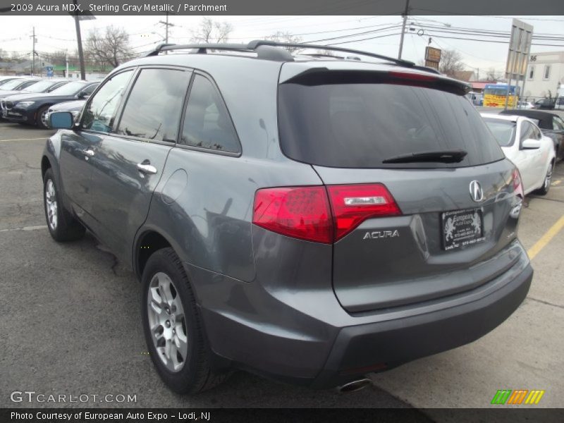 Sterling Gray Metallic / Parchment 2009 Acura MDX