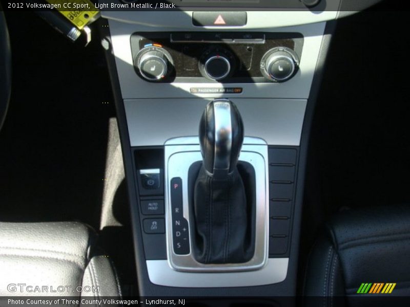 Light Brown Metallic / Black 2012 Volkswagen CC Sport