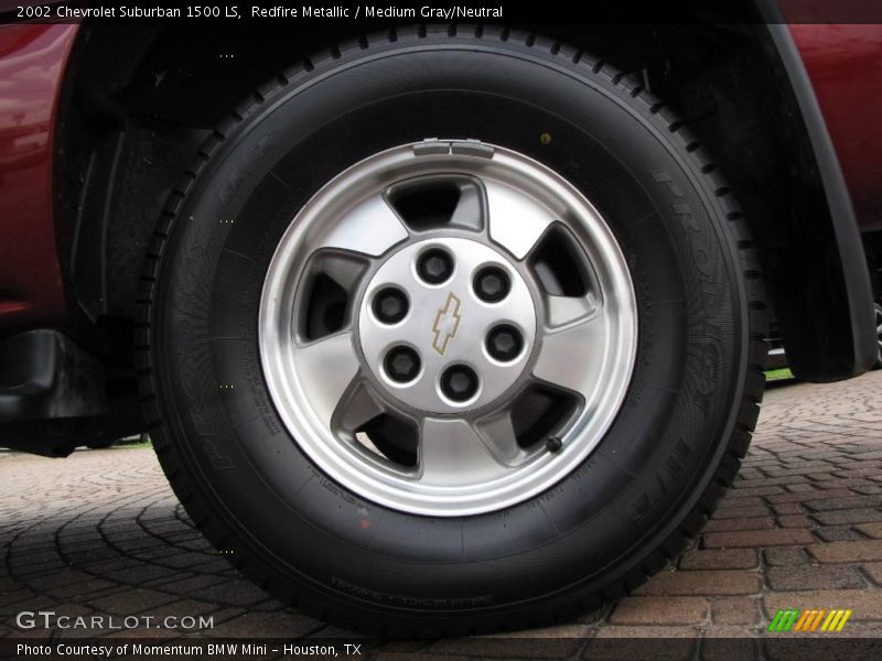 Redfire Metallic / Medium Gray/Neutral 2002 Chevrolet Suburban 1500 LS