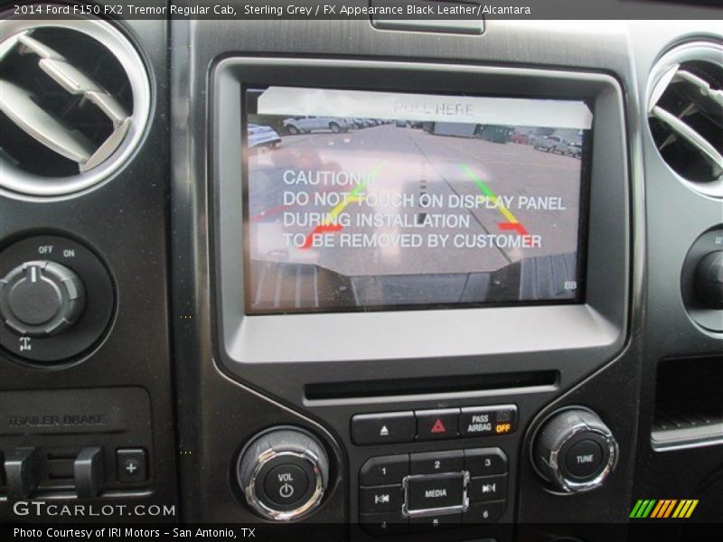 Sterling Grey / FX Appearance Black Leather/Alcantara 2014 Ford F150 FX2 Tremor Regular Cab