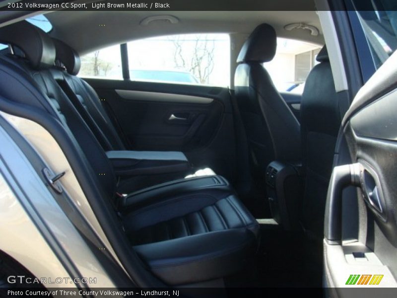 Light Brown Metallic / Black 2012 Volkswagen CC Sport
