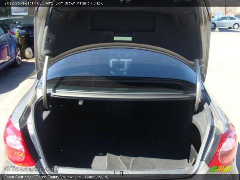 Light Brown Metallic / Black 2012 Volkswagen CC Sport