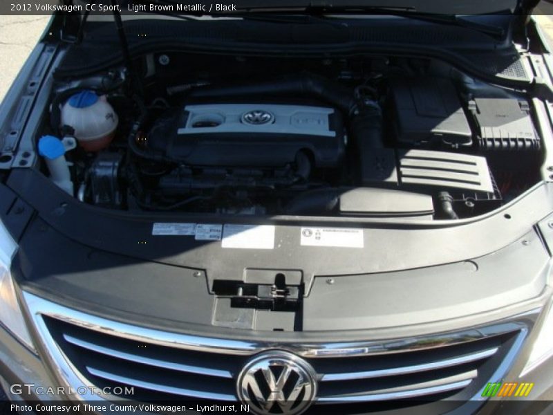 Light Brown Metallic / Black 2012 Volkswagen CC Sport